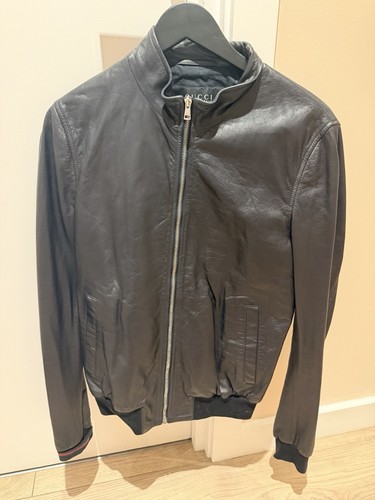 Gucci men black bomber - men’s,