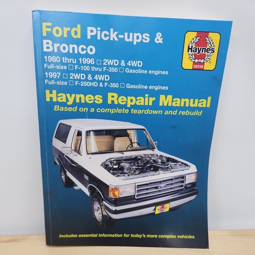 Haynes 1980 1996 - 1980-1996, ford
