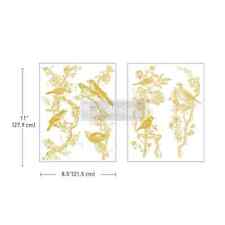 ReDesign with Prima - Kacha Furniture Middy Foil Transfer - GOLDEN SERENADE