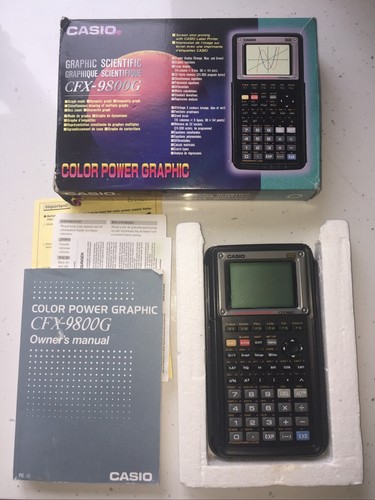 Casio cfx 9800g - cfx-9800g, colour