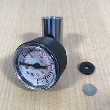 Portafilter Pressure Gauge ø 3/8" 0-16 bar for Espresso Machines - Made in Italy