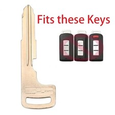 Uncut Emergency Key Blade fits