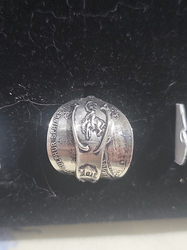 Cowboy spoon ring sterling - ring,