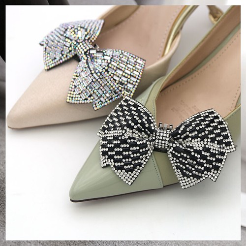 Diamante butterfly shoe - butterfly,