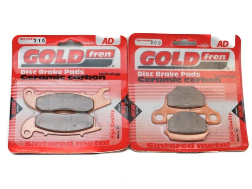 Brake pads front rear - front, &