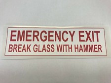 Bus Coach Sticker Self