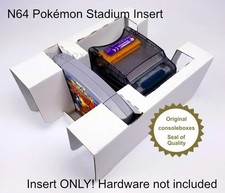 Insert for Nintendo for Pokemon Stadium BIG BOX  - INSERT ONLY - Superb Repro