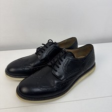 AM Shoe Company Black Leather