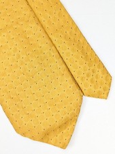 Tie Rack Vintage Yellow Silk