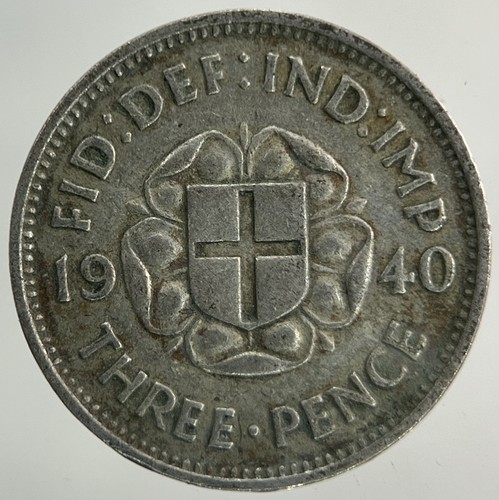 1940 george threepence - 1940,