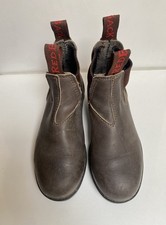 Vintage 90s women Redback boots rustic brown leather UK size 3 Made in Australia