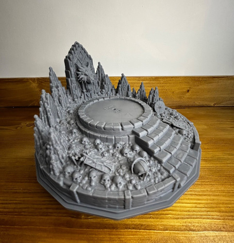 Frostfang throne display - throne, display,