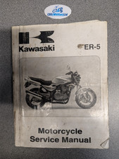 Kawasaki Motorcycle Motorbike ER-5 (ER500-C1 & D1) 2001 Service Workshop Manual