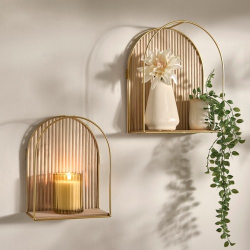2pc arch wall - 2pc, wall-mounted