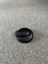CARBON FIBRE PETROL TANK FILLER CAP COVER MINI MK2 R55 R56 R57 HATCH COOPER ONE