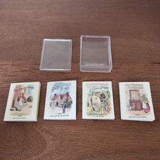 Vintage Tobar Miniature Fairy Tale Books With Box