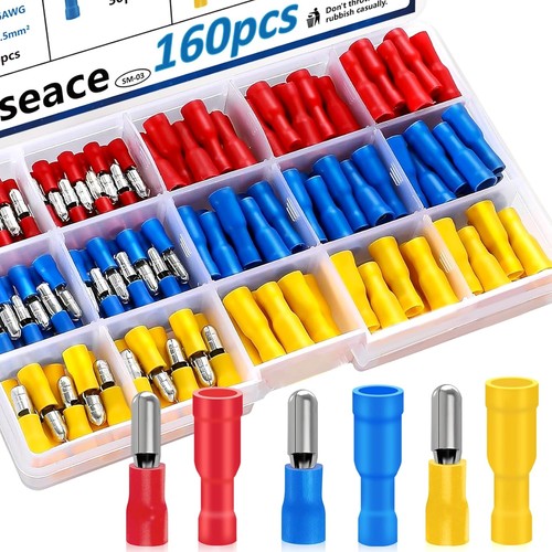 160pcs bullet connectors - 160pcs,
