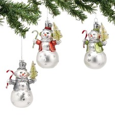Department 56 Snowman Glass