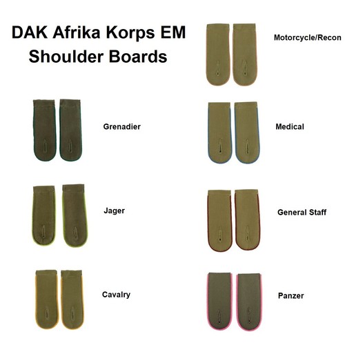 Dak afrika korps piped - dak, em