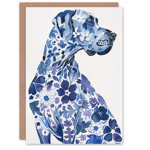 Greeting card floral great - greeting,