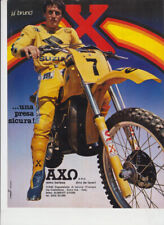 advertising Advertising-MOTORCYCLE BOOTS AXO 1981-VINTAGE BOOTS - MOTOCROSS ERA 