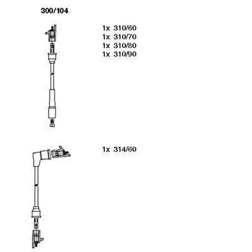 Ignition cable kit - ignition,