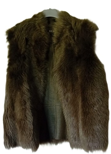 Reiss gilet vest sheepskin - gilet,