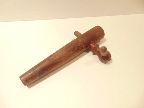 Old wooden barrel - barrel, tap