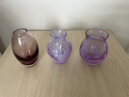 Vintage caithness glass vases - vintage,