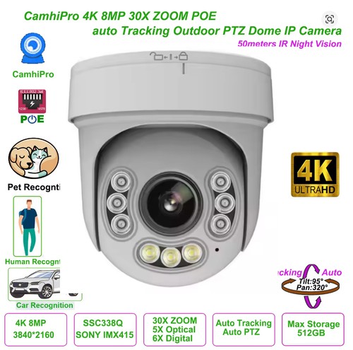 8mp wifi 30x - poe, auto