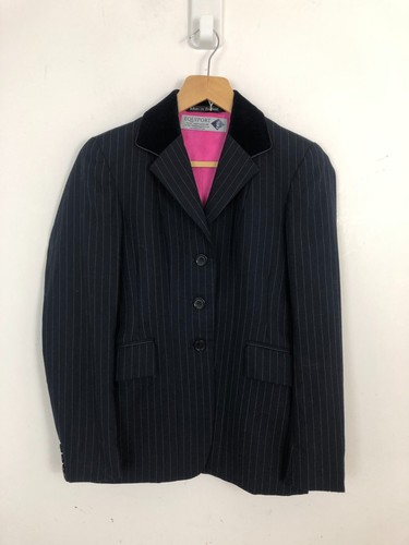 Equiport ladies navy pinstripe - ladies,