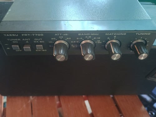 Yaesu frt 7700 antenna - frt-7700, tuner