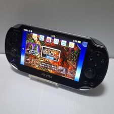 Sony PS Vita OLED Black Console - Tested, Buttons and Game Loading OK