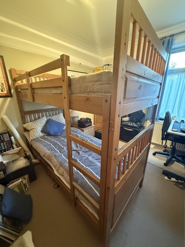 Ikea hemnes bunk twin beds - beds, +