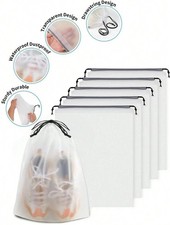 10PCS Drawstring Shoes Bags