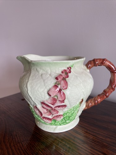 Carlton ware milk jug foxglove - carlton,