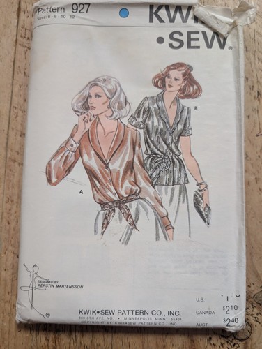Kwik sew 927 - kwik, vintage