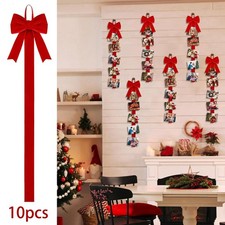 10Pcs Christmas Card Holder