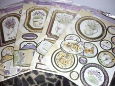 HUNKYDORY ADORABLE SCORABLE MATT-TASTIC FOREVER FLORALS LAVENDER COLLECTION