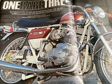 BSA ROCKET 3 A75V MOTORCYCLE MAGAZINE ARTICLE.