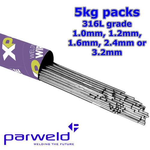 Parweld 316l 5kg stainless - xp,