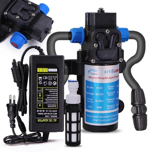 Diaphragm pump self - diaphragm, self-priming