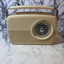 Bush Retro DAB Radio - Cream -
