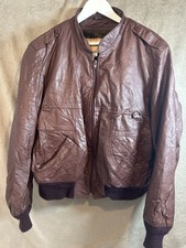 Oleg Cassini Brown Leather