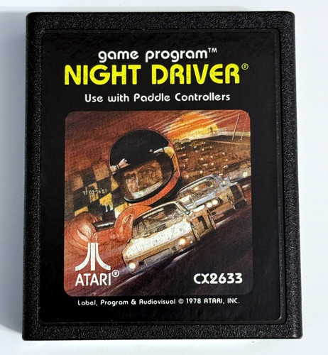 Night driver atari 2600 - night,
