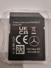 2024 Compatible Mercedes Garmin Map Pilot Update SD Card Sat Nav UK Europe V20