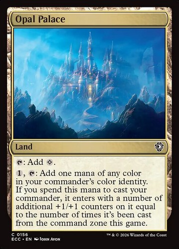 Mtg opal palace ecc 156 - mtg,