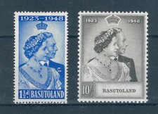 Basutoland 1948 silver wedding - silver,