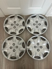 Genuine Peugeot Silver Wheel Trims x4