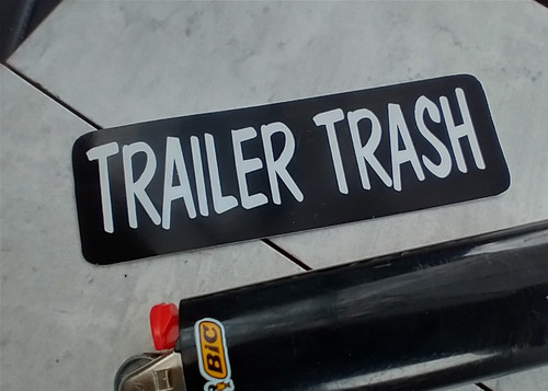 Handmade trailer trash vinyl - handmade,